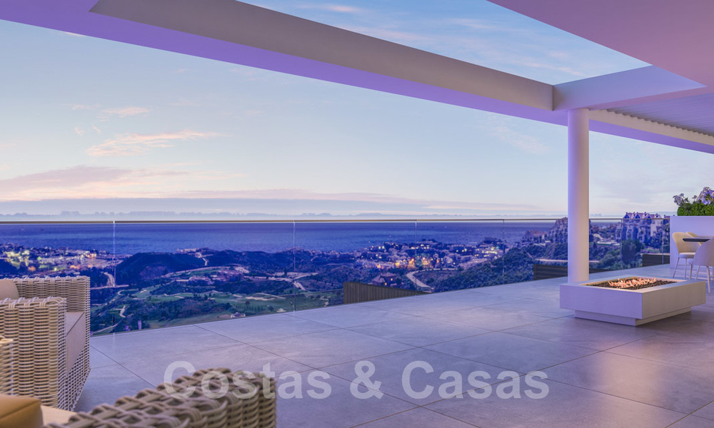Modern apartments in exclusive boutique resort with Spa, at the golf, with magnificent sea views, La Cala de Mijas - Costa del Sol 23240