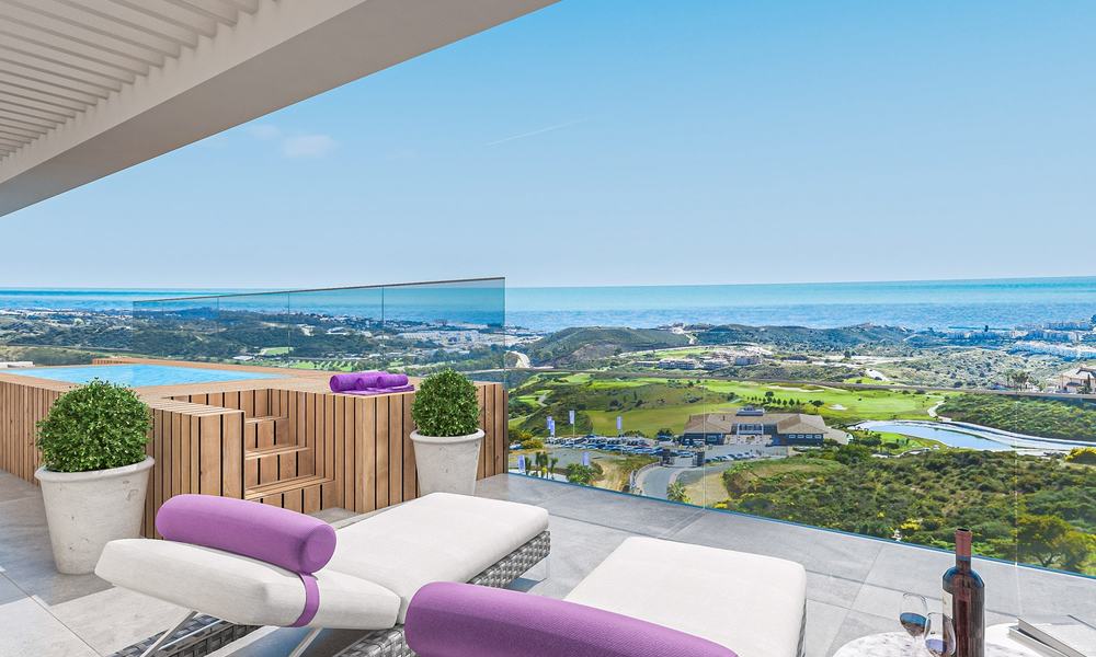 Modern apartments in exclusive boutique resort with Spa, at the golf, with magnificent sea views, La Cala de Mijas - Costa del Sol 23248