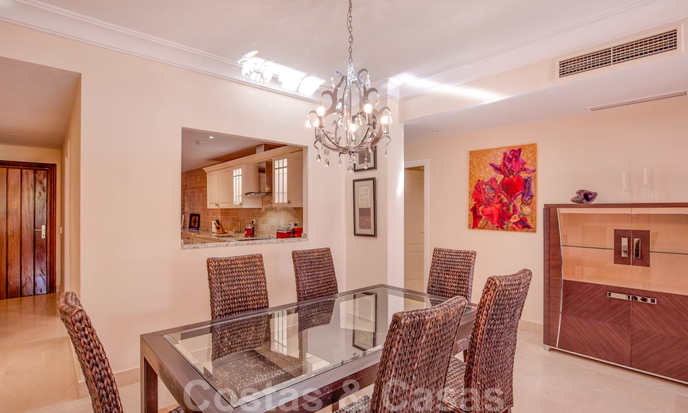Luxury apartment in a front-line beach complex for sale in San Pedro Playa, within walking distance to amenities and the centre of San Pedro, Marbella 24342