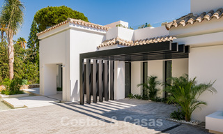 Refurbished luxury villa in contemporary style for sale, close to amenities in the golf valley of Nueva Andalucia, Marbella 31744 
