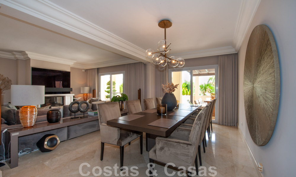 Luxury penthouse for sale in a beautiful frontline golf resort in Nueva Andalucia, Marbella 42170