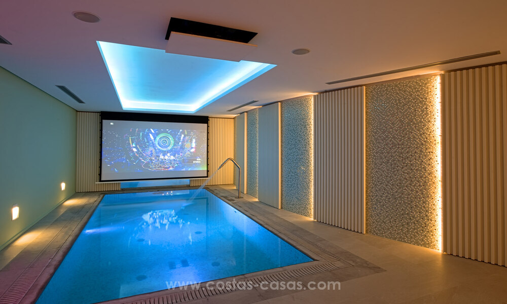 Contemporary, luxury villa for sale with sea views in the most exclusive La Zagaleta resort in Benahavis - Marbella 45234