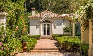 Spanish villa for sale with Mediterranean architecture and large garden located near San Pedro in Marbella - Benahavis 52489 