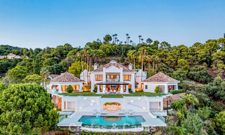 Boutique resort-style villa for sale with open sea views, nestled in the lush greenery of the exclusive La Zagaleta golf resort, Marbella - Benahavis 54105 