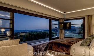 Boutique resort-style villa for sale with open sea views, nestled in the lush greenery of the exclusive La Zagaleta golf resort, Marbella - Benahavis 54107 