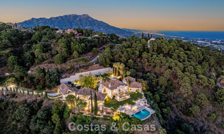 Boutique resort-style villa for sale with open sea views, nestled in the lush greenery of the exclusive La Zagaleta golf resort, Marbella - Benahavis 54113 