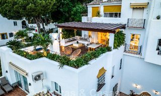 Move-in ready, luxury apartment for sale with inviting terrace and sea views in Marbella - Benahavis 57277 