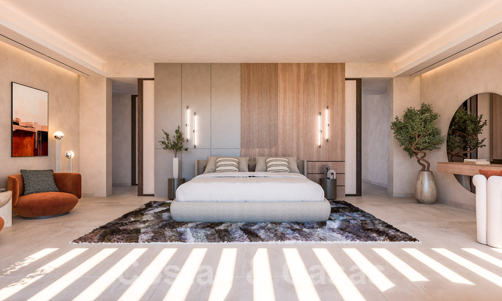 2 Majestic designer villas with cutting-edge architecture for sale with panoramic sea views in Marbella - Benahavis 57969