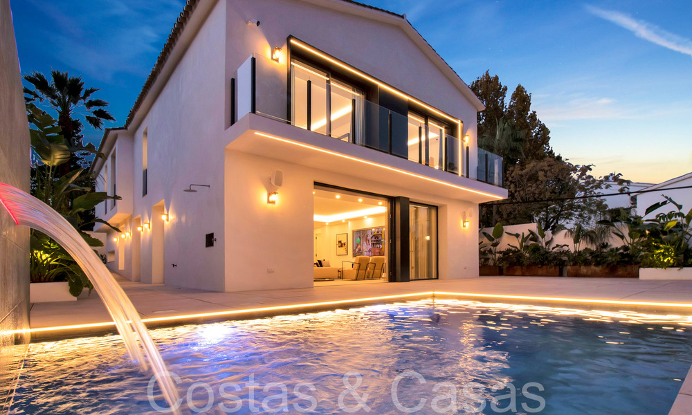 Contemporary, sustainable luxury villa with private pool for sale in Nueva Andalucia, Marbella 66913