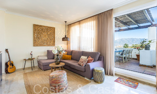 Modern Andalusian style duplex penthouse surrounded by nature in the hills of Marbella 66954 